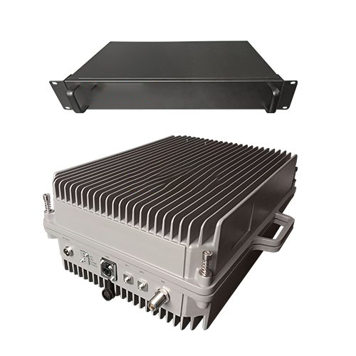  波密TETRA800数字警用集群数字光纤直放站远近端机